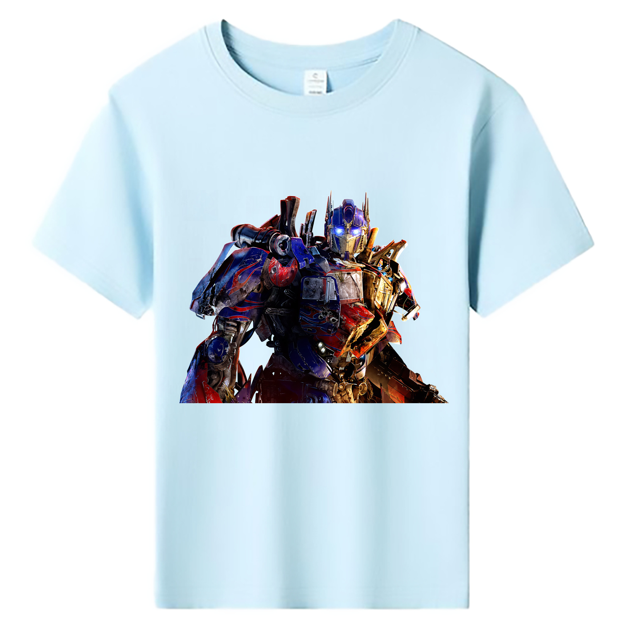 （画像用） Transformers トランスフォーマー 綿100％キッズTシャツ（フロントプリント）